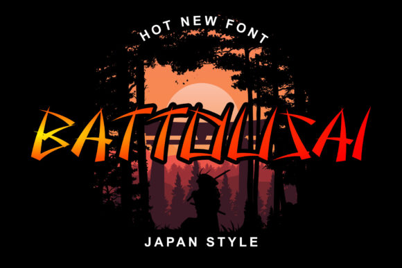 Battousai: A Bold Display Font for Marketers