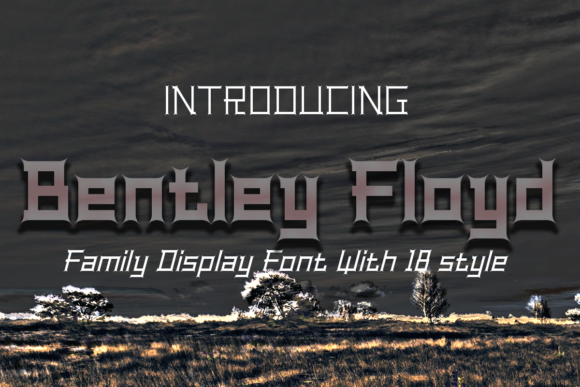 Bentley Floyd: A Bold Display Font for Web Design