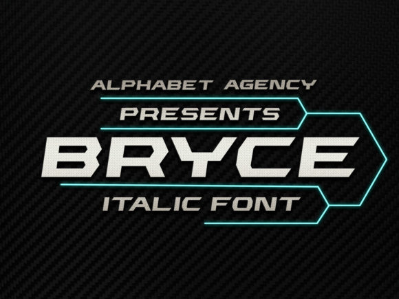 Bryce: A Bold Display Font for Modern Brand Identity