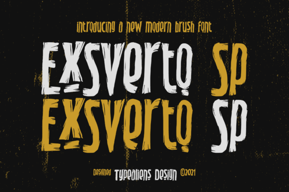 Exsverto Sp: The Chic Display Font for Modern Brands