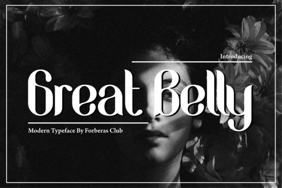 Great Belly: A Bold Display Font for Web Design