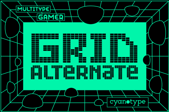 Grid Alternate: A Unique Pixel Display Font Review