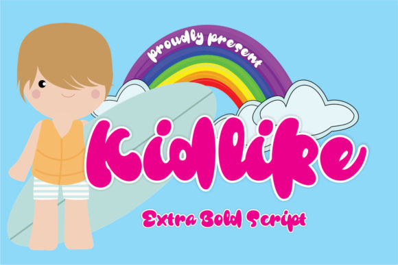 Kidlike: A Playful Display Font for Editorial Design