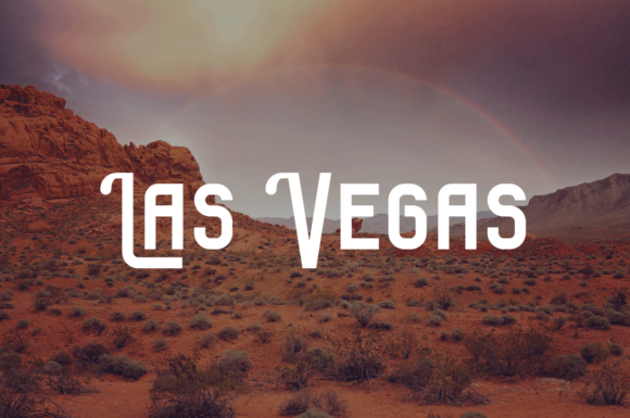 Las Vegas: A Vintage Display Font for Your Brand
