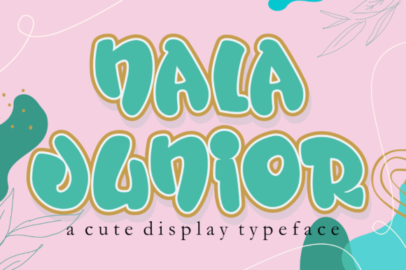 Nala Junior: A Trendy Display Font for Branding