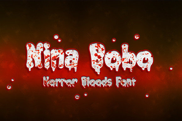Nina Bobo: A Spooky Display Font for Halloween Branding