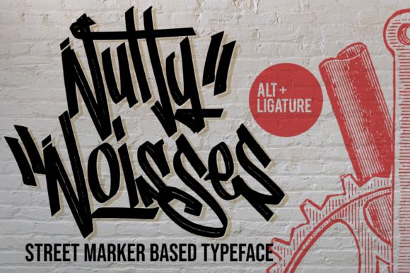 Nutty Noisses: A Bold Display Font for Campaigns