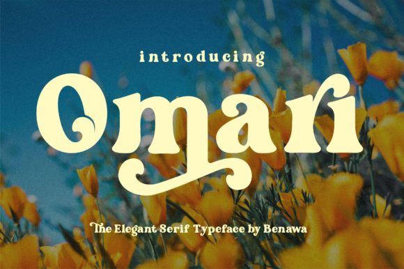 Omari: A Bold Display Font for Your Brand