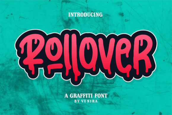 Rollower: A Creepy Display Font for Bold Campaigns