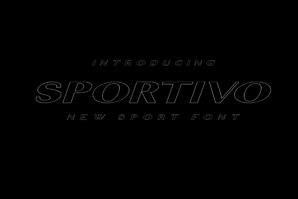 Sportivo: A Modern Display Font for Bold Branding