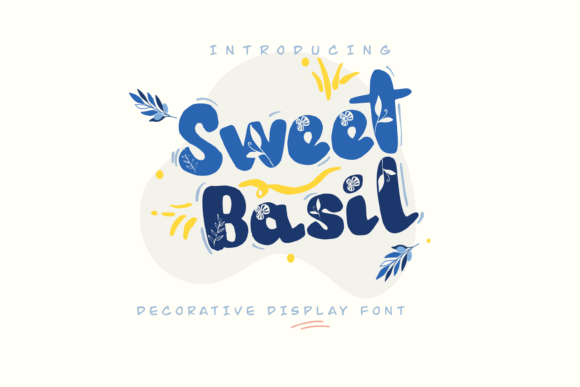 Sweet Basil: A Friendly Display Font for Editorial Design
