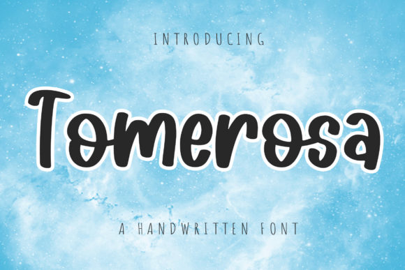 Tomerosa: A Cute Display Font for Modern Web Design